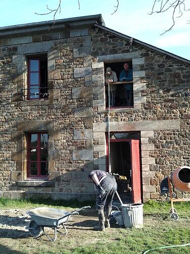 Chantier particatif blocs de chanvre 2
