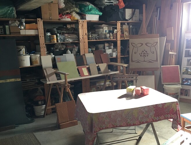 Catherine BlancAngoulême - Atelier