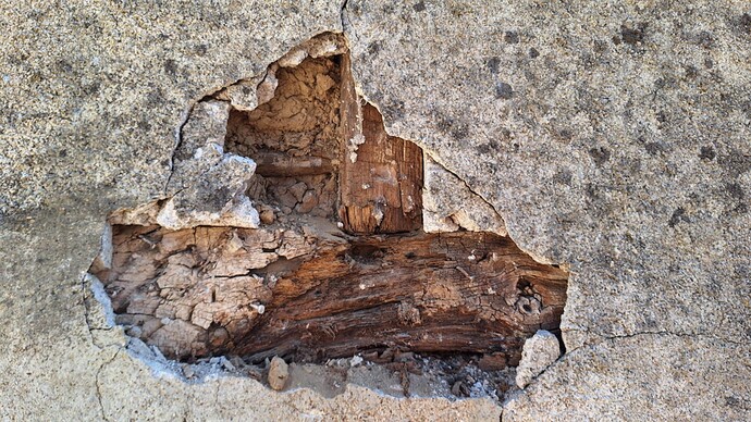 decroutage mur torchis