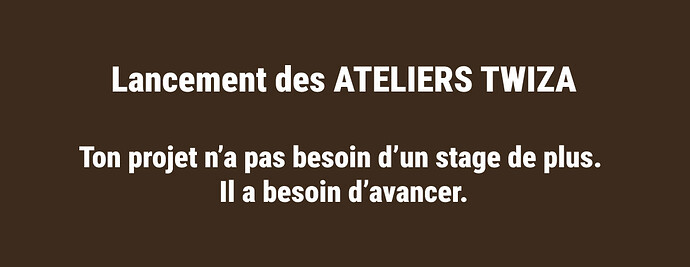 Ateliers Twiza